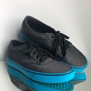 Vans Atwood Men’s Grey Teal Skater Sneakers